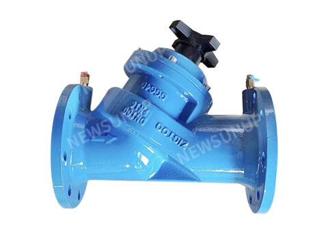 balancing valve FBE coated